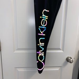 Calvin Klein Reflective Performance Stretch Leggings